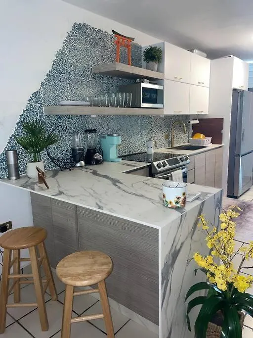 *New Campomar Beachfront 2Bdrm Villa In Arroyo بورتوريكو